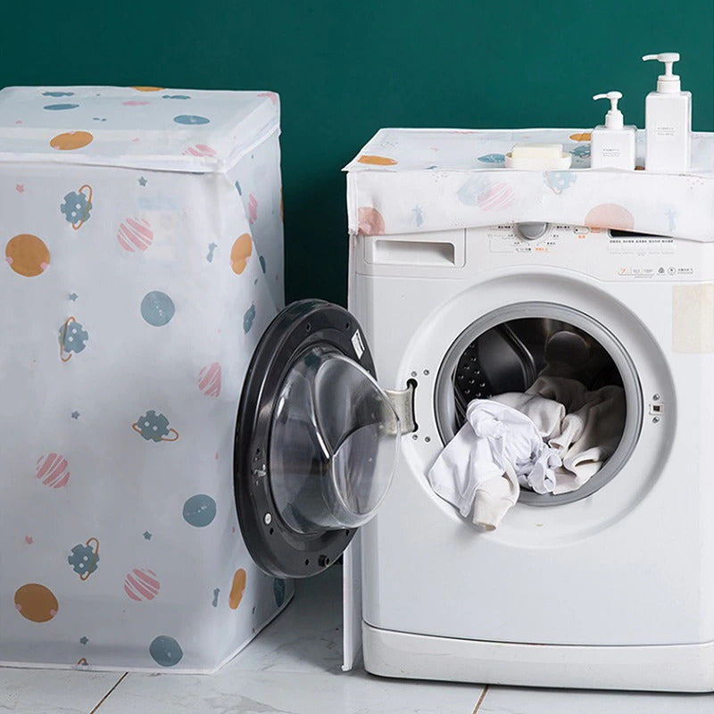 DustProof & WaterProof Washing Machine Cover (Multicolour Design)